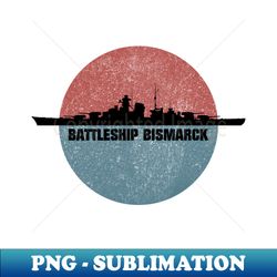 german battleship bismarck ww2 ship edit - instant sublimation digital download - bold & eye-catching