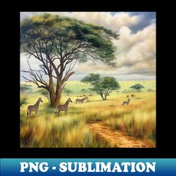 savanna - png transparent sublimation design - bold & eye-catching