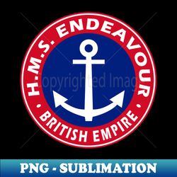 hms endeavour - high-quality png sublimation download - enhance your apparel with stunning detail