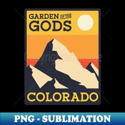 colorado garden of the gods - png sublimation digital download - perfect for sublimation mastery