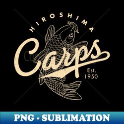 hiroshima carps baseball 2 by  buck tee originals - unique sublimation png download - create with confidence