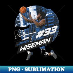 james wiseman golden state city emblem - exclusive png sublimation download - create with confidence