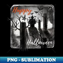 castle of ghostly night and bats - aesthetic sublimation digital file - stunning sublimation graphics