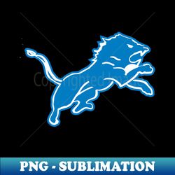 detroit lioooons - sublimation-ready png file - enhance your apparel with stunning detail