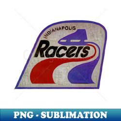 indianapolis racers hockey - png transparent sublimation file - perfect for personalization