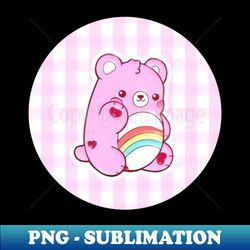 cheer bear - png transparent sublimation design - perfect for sublimation art