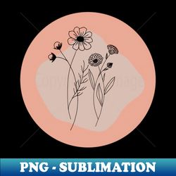Boho Floral Pink - Professional Sublimation Digital Download - Unleash Your Inner Rebellion