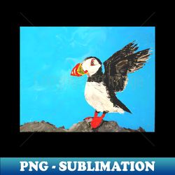 Puffin - Decorative Sublimation PNG File - Capture Imagination with Every Detail