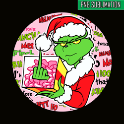 grinchmas pink png