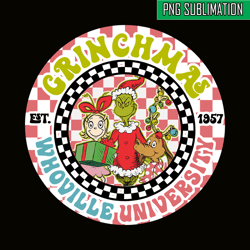 grinchmas whoville university 1957 pink png
