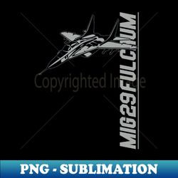 MiG 29 Fulcrum Jet Fighters - High-Quality PNG Sublimation Download - Unleash Your Inner Rebellion