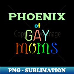 lgbt pride phoenix - premium sublimation digital download - stunning sublimation graphics