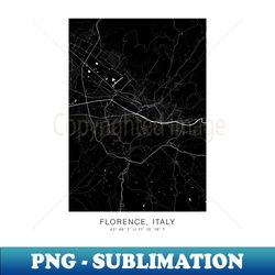 florence maps print poster - artistic sublimation digital file - boost your success with this inspirational png download