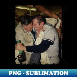 george steinbrenner and billy martin - 1977 ws - premium png sublimation file - perfect for personalization