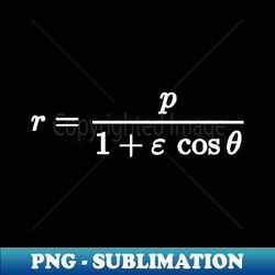 kepler law on the trajectory of planets classical physics and science - special edition sublimation png file - perfect for creative projects