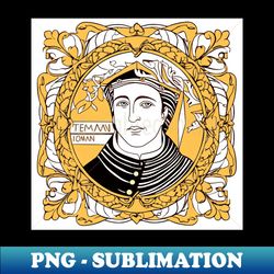 saint thomas aquinas - high-resolution png sublimation file - unleash your creativity