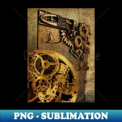 steampunk mechanisms - vintage sublimation png download - revolutionize your designs