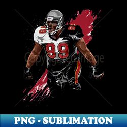 warren sapp tamba bay liquefy - high-resolution png sublimation file - add a festive touch to every day