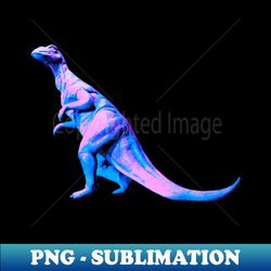 neon dinosaur - artistic sublimation digital file - unleash your creativity