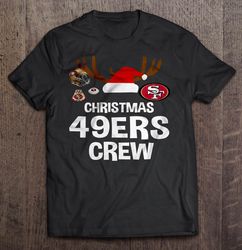 christmas 49ers crew gift top