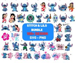 lilo and stitch svg bundle files, lilo and stitch svg for cricut, layered files, stitch svg, stitch png, cricut, cut fil