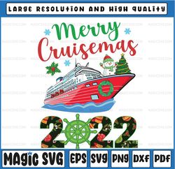 merry cruisemas family christmas 2022 png, cruising xmas png, christmas cruise trip, christmas party digital sublimation