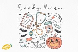 halloween spooky nurse png  ,halloween png, cute halloween, cute halloween svg,funny halloween 06