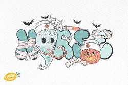 retro halloween nurse png  ,halloween png, cute halloween, cute halloween svg,funny halloween 11