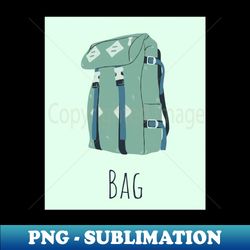 bag - Signature Sublimation PNG File - Perfect for Sublimation Art