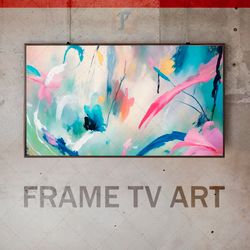 samsung frame tv art digital download, frame tv art abstraction, frame tv art modern, frame tv art painting, expressive