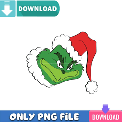 grinch face grinch christmas svg perfect design download