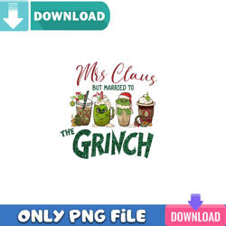 grinch latte drink christmas png perfect sublimation design download