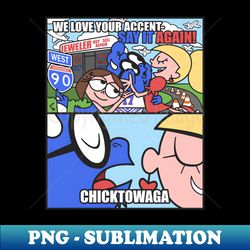 Chicktowaga - Exclusive Sublimation Digital File - Stunning Sublimation Graphics