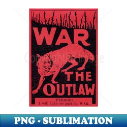 1930s War The Outlaw - Premium PNG Sublimation File - Enhance Your Apparel with Stunning Detail