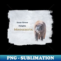 Snow Bear Inver Grove Heights Minnesota - Stylish Sublimation Digital Download - Unlock Vibrant Sublimation Designs
