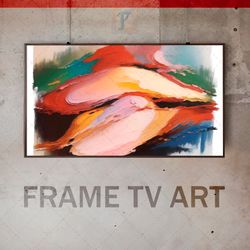 samsung frame tv art digital download, frame tv art abstraction, frame tv art modern, frame tv art painting, expressive