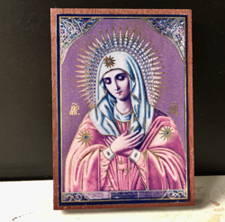 tenderness mother of god | orthodox icon | hanging icon | mother of god | virgin mary | christian shrine |