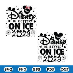 bundle mouse is better on ice 2023 svg, family vacation svg, family trip svg, magical kingdom svg, fabulous trip svg