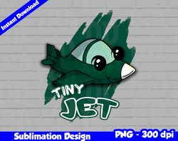 jets png, football mascot, tiny jet t-shirt design png for sublimation, tiny sport mascot design
