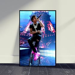 lil baby music album canvas music canvas wall art, room decor, home decor, art canvas for gift