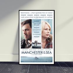 manchester by the sea movie canvas, wall art, room decor, home decor, art canvas for gift, living room decor