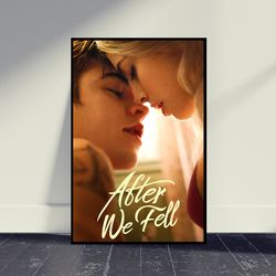 after we fell movie canvas wall art, room decor, living room decor, art canvas for gift, vintage movie canvas, movie pri