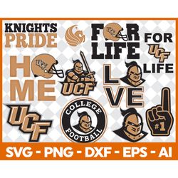 ucf knights bundle svg, ucf knights logo, ncaa svg png dxf eps digital file, ucf knights png