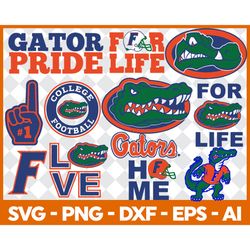 florida gators svg bundle, florida gators logo, ncaa svg, sport svg digital file, florida gators png