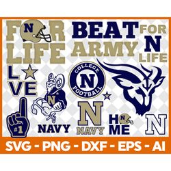 navy midshipmen svg, navy midshipmen logo, ncaa svg, sport svg, png dxf eps file, navy midshipmen png