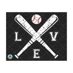 Love Baseball SVG | Baseball Bat SVG | Baseball Shirt SVG | Baseball Clipart | Baseball Cut File | Baseball Ball Svg | Baseball silhouette
