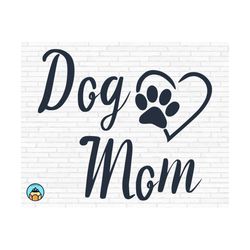 Dog Mom SVG, Dog Mama svg, Dog svg, Dog Mom svg file cricuit silhouette cameo clipart, commercial use svg, cut file, png, printable vector
