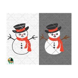 Cute Snowman svg, Winter svg, Christmas Snowman svg, Snowman png, Christmas Quotes svg, Clipart, Cut File, Cricut, Silhouette