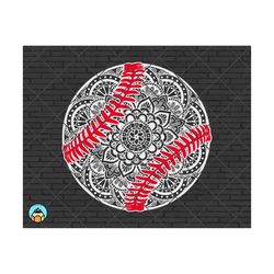 baseball mandala svg | mandala svg | zentangle svg | baseball clipart | zentangle baseball | baseball shirt svg | mandala baseball