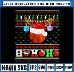 basketball ball x-mas tree lights ugly christmas, christmas sports png,merry christmas baseball ho ho ho png, christmas